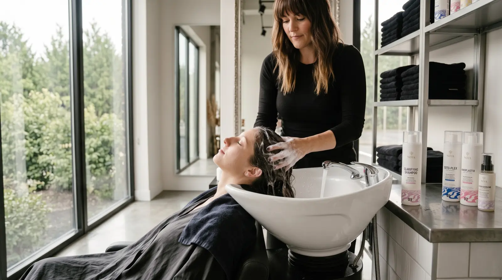 Professional hair salon